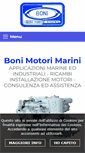 Mobile Screenshot of bonimotorimarini.it